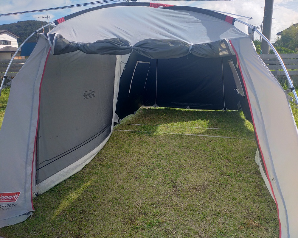 シェルター使用