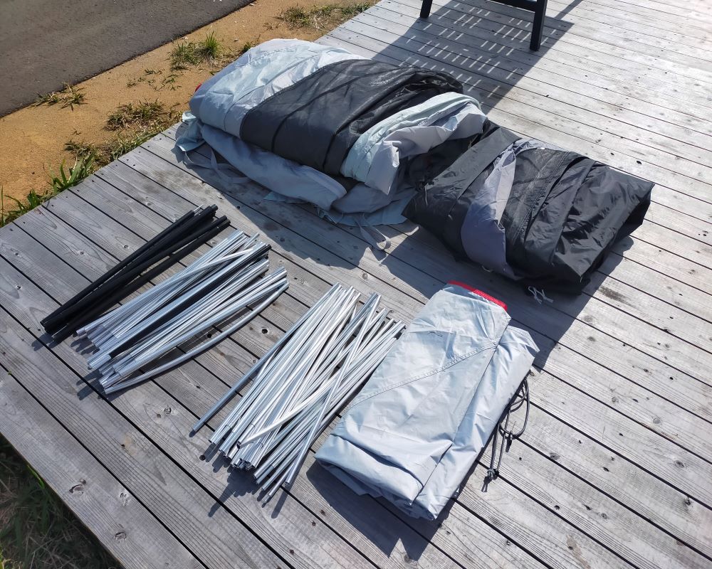 【本体美品】Coleman タフスクリーン2ルームハウス｜収納袋にややダメージあ 本体美品】Coleman タフスクリーン2ルームハウス｜収納袋にやや