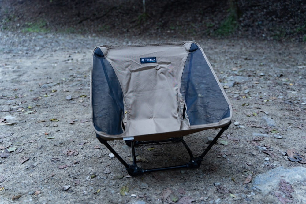 ヘリノックス グラウンドチェア レビュー。地べた感覚が味わえる