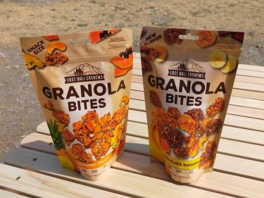 キャンプでの軽食や登山での行動食に！EAST BALI CATHEWS(イーストバリカシューズ）のグラノーラバイツがおすすめ！