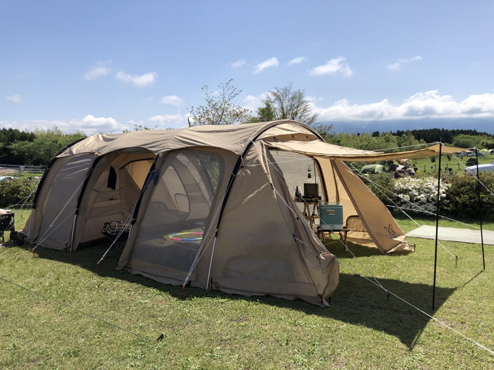 DOD カマボコテント3L オーナーレビュー。圧倒的室内空間が魅力