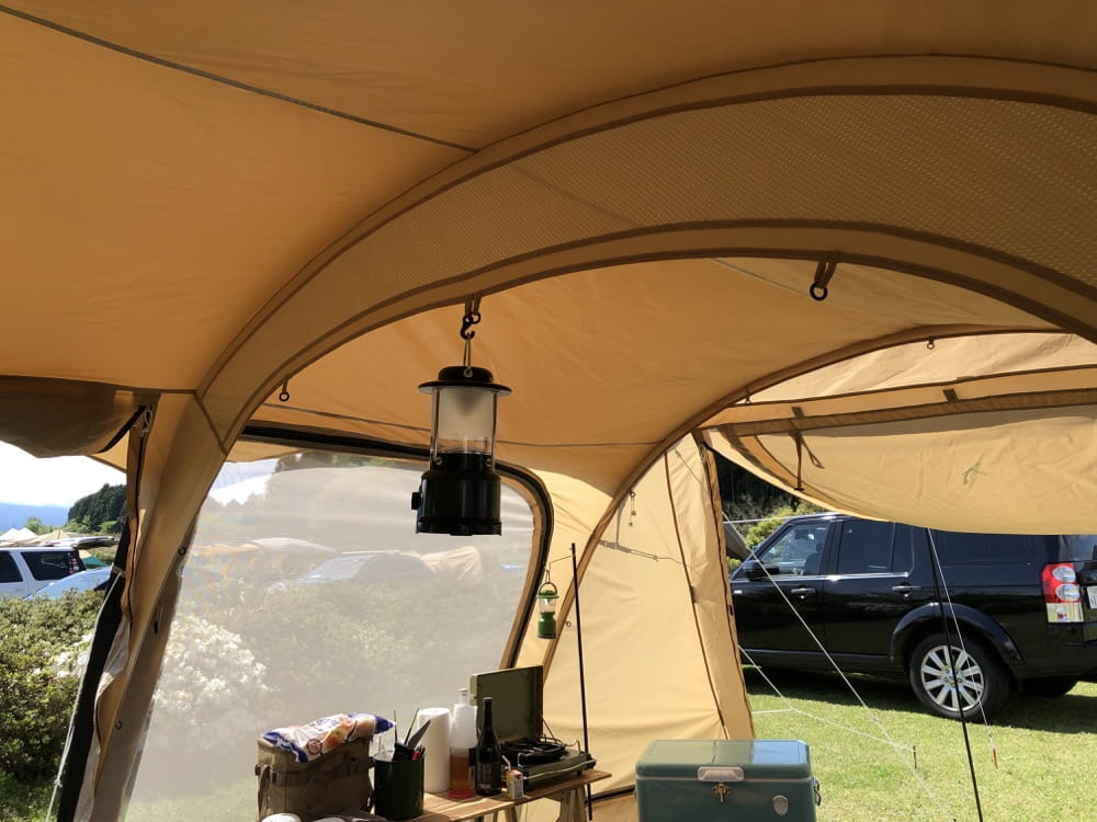 DOD カマボコテント3L ランタンフック