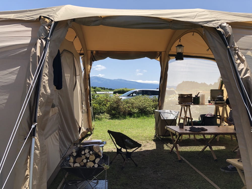 DOD カマボコテント3L 採光性