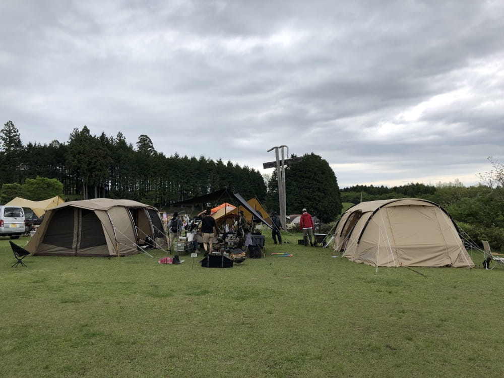 DOD カマボコテント3L アポロンと剛性感の比較