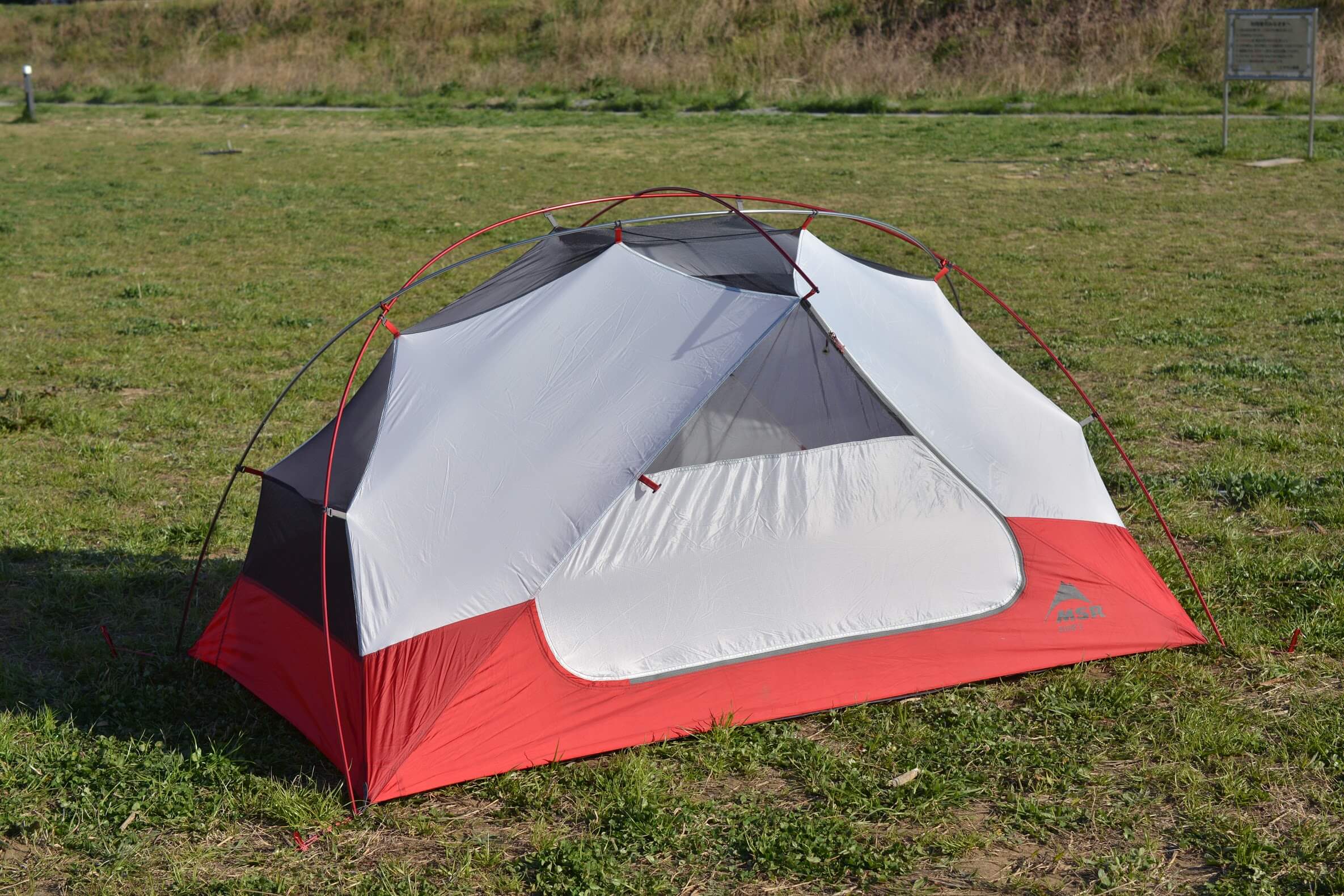 MSR エリクサー2 レビュー。ソロ、デュオキャンプにおすすめなテント 