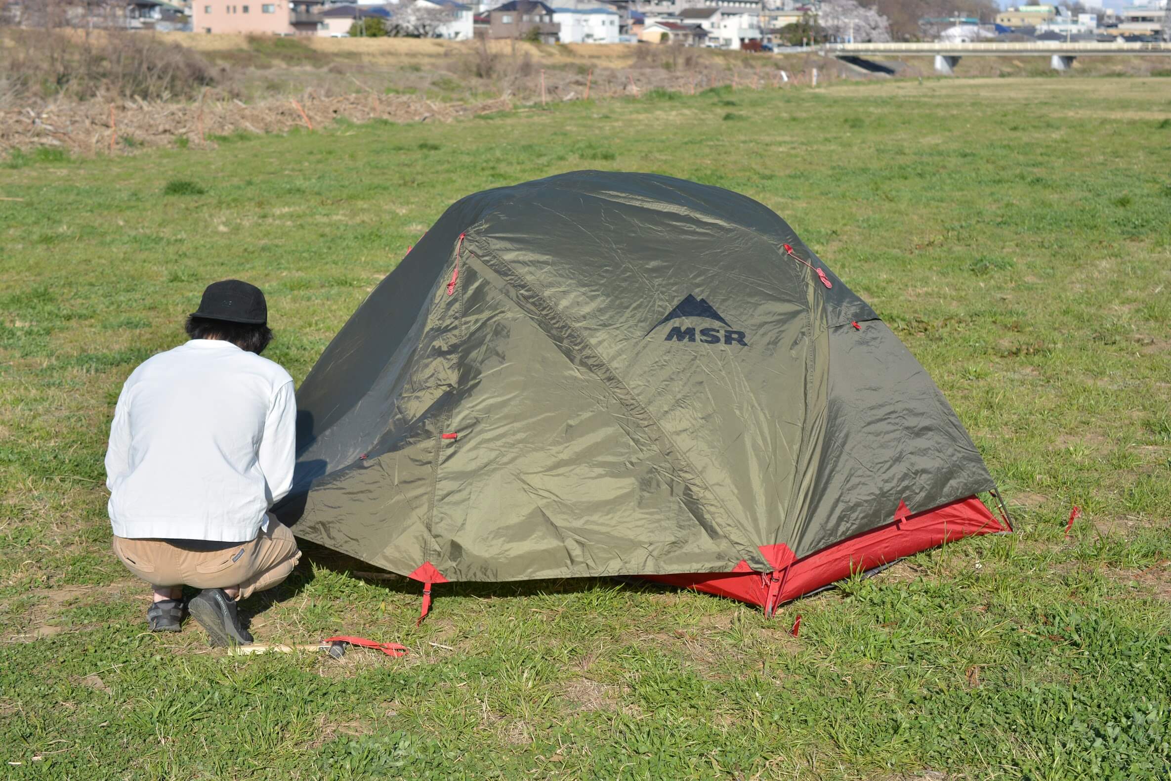 MSR エリクサー2 レビュー。ソロ、デュオキャンプにおすすめなテント