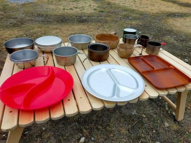 ソロキャンプに適した食器の選び方とおすすめの食器をご紹介！